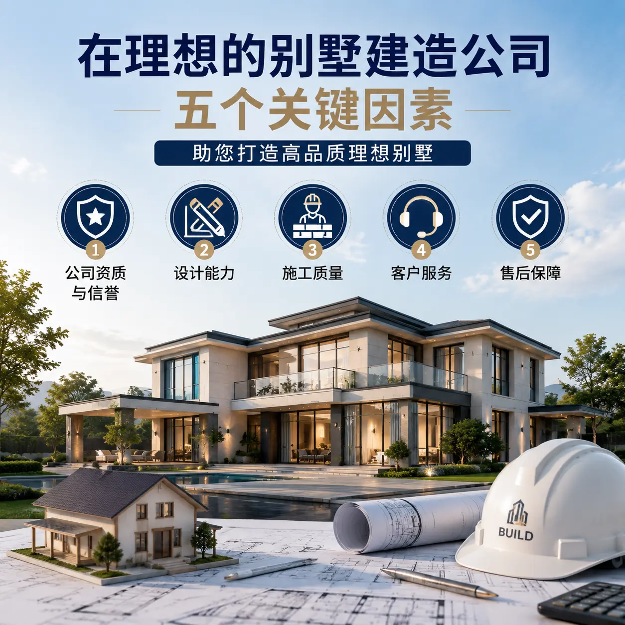 在 湖南 找到理想别墅建造公司的五个关键因素