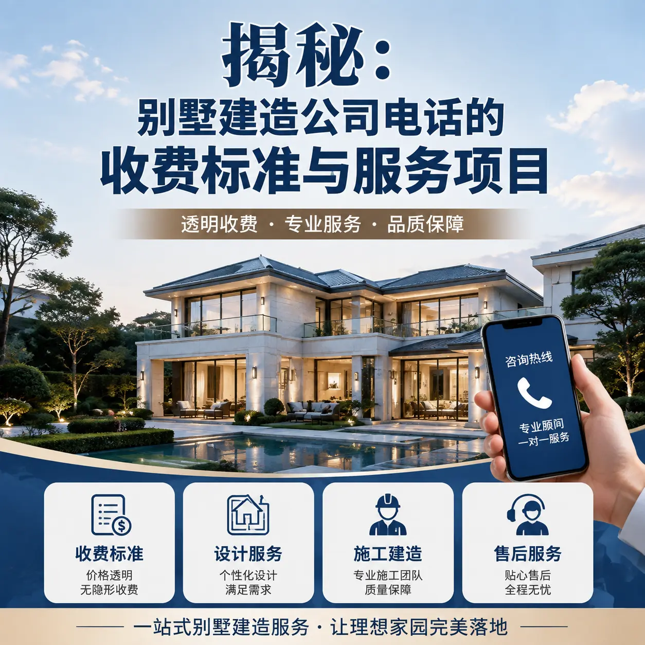 揭秘：湖南别墅建造公司电话的收费标准与服务项目
