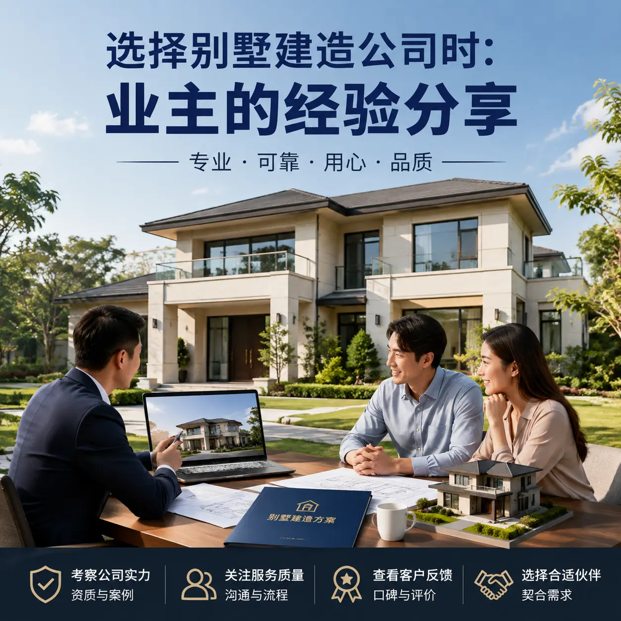 选择别墅建造公司时： 湖南 业主的经验分享