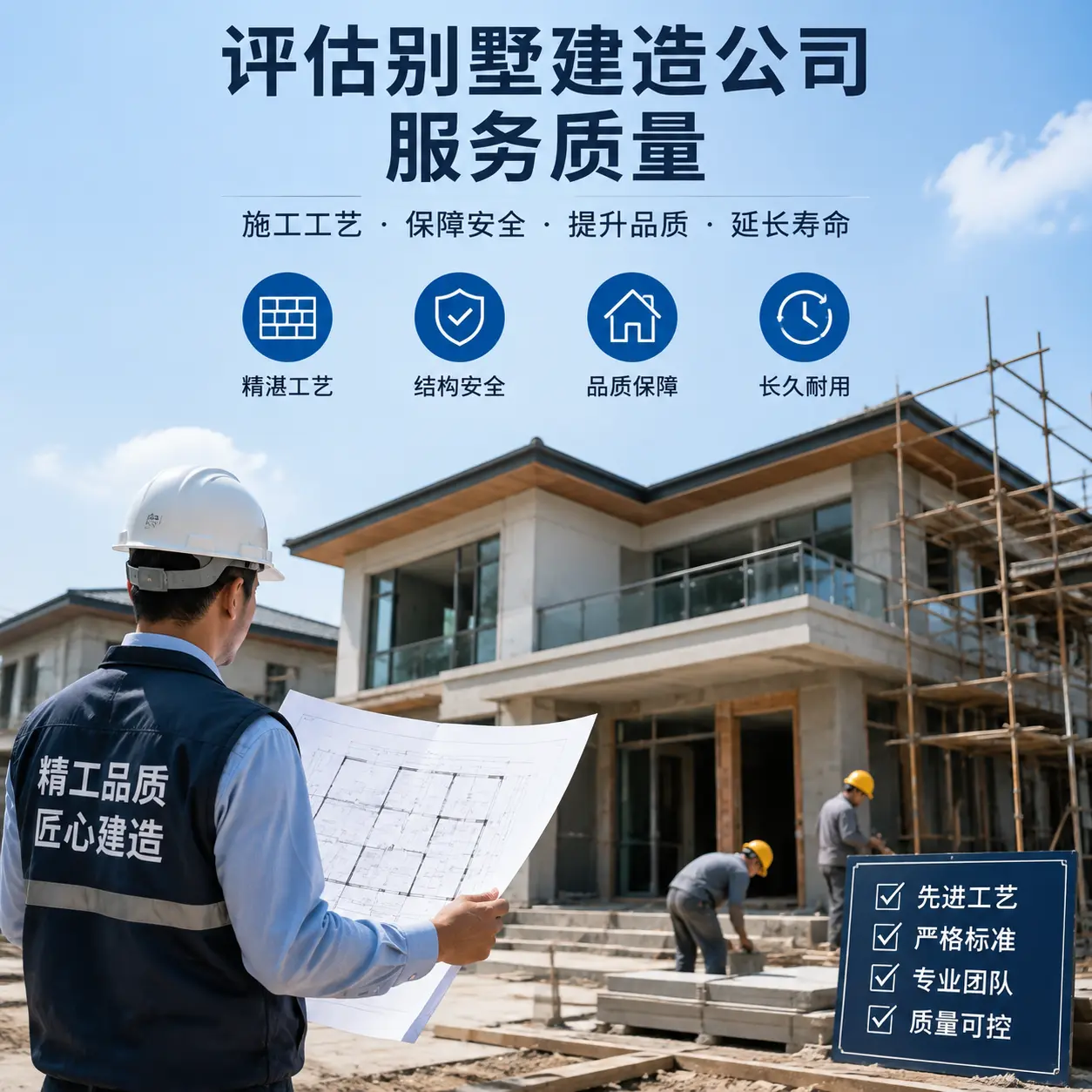 如何评估 湖南 别墅建造公司的服务质量？