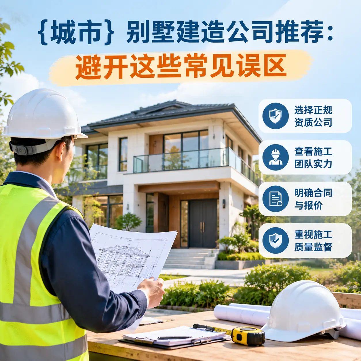湖南 别墅建造公司推荐：避开这些常见误区