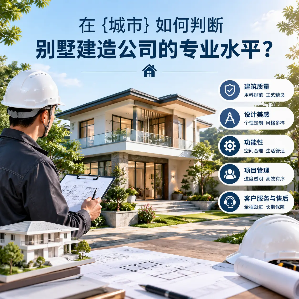 在 湖南 如何判断别墅建造公司的专业水平？