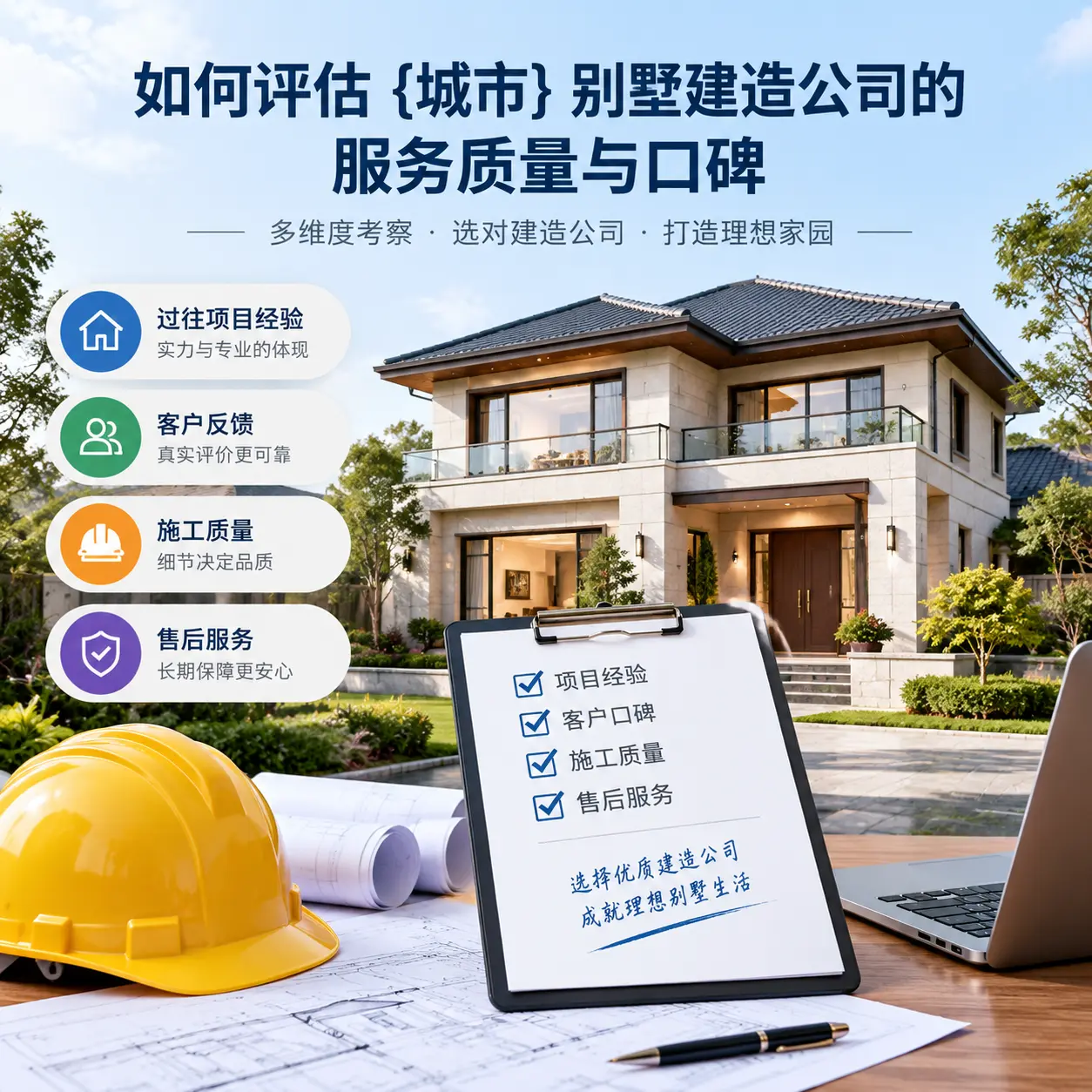如何评估 湖南 别墅建造公司的服务质量与口碑