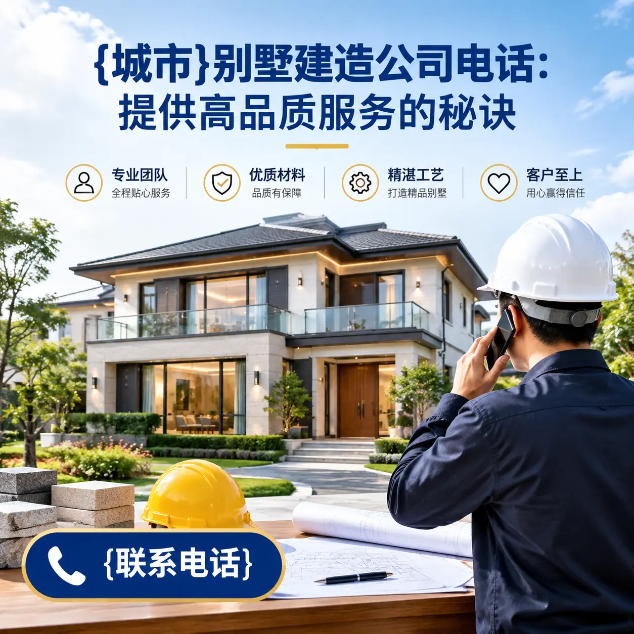 湖南别墅建造公司电话：提供高品质服务的秘诀