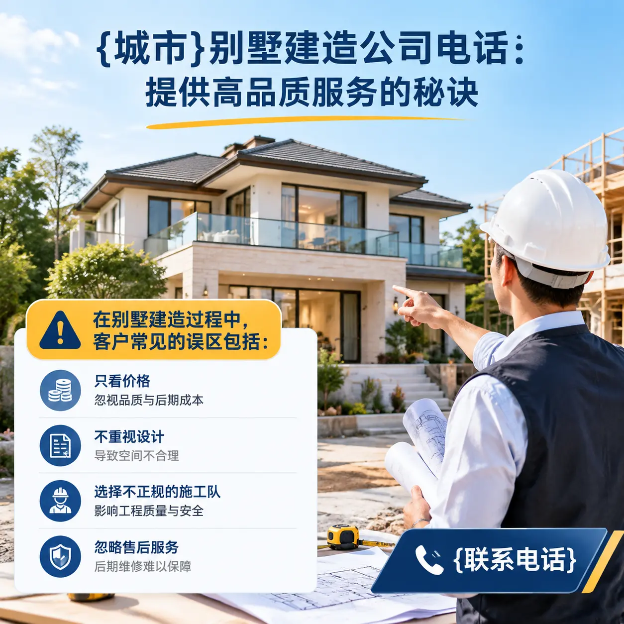 湖南别墅建造公司电话：提供高品质服务的秘诀