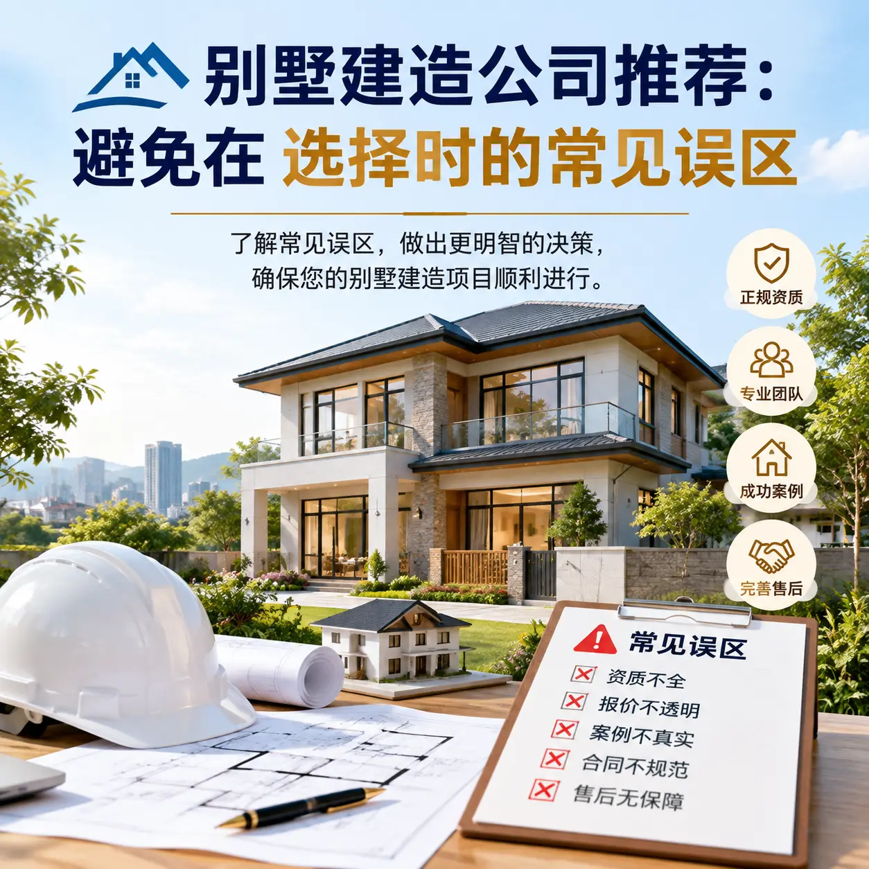 别墅建造公司推荐：避免在 湖南 选择时的常见误区