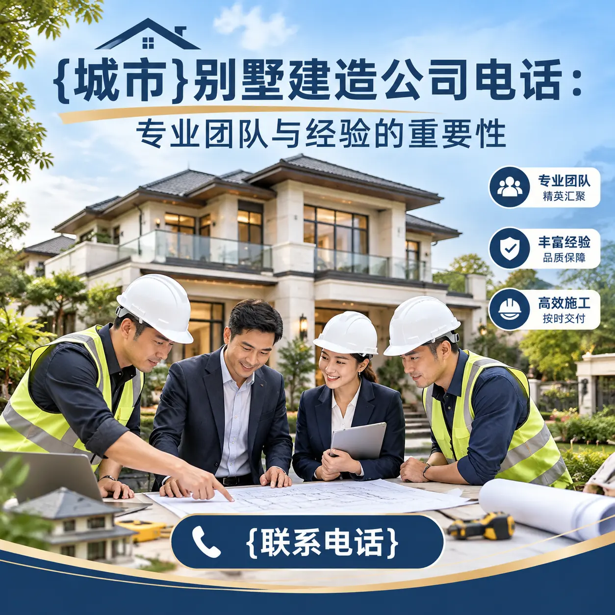 湖南别墅建造公司电话:专业团队与经验的重要性