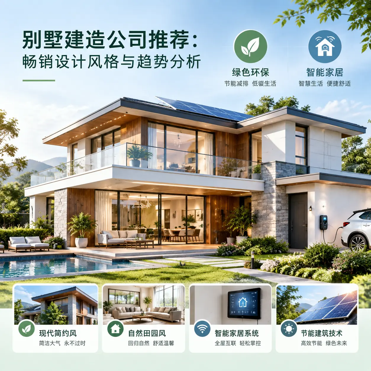 别墅建造公司推荐: 湖南 畅销设计风格与趋势分析