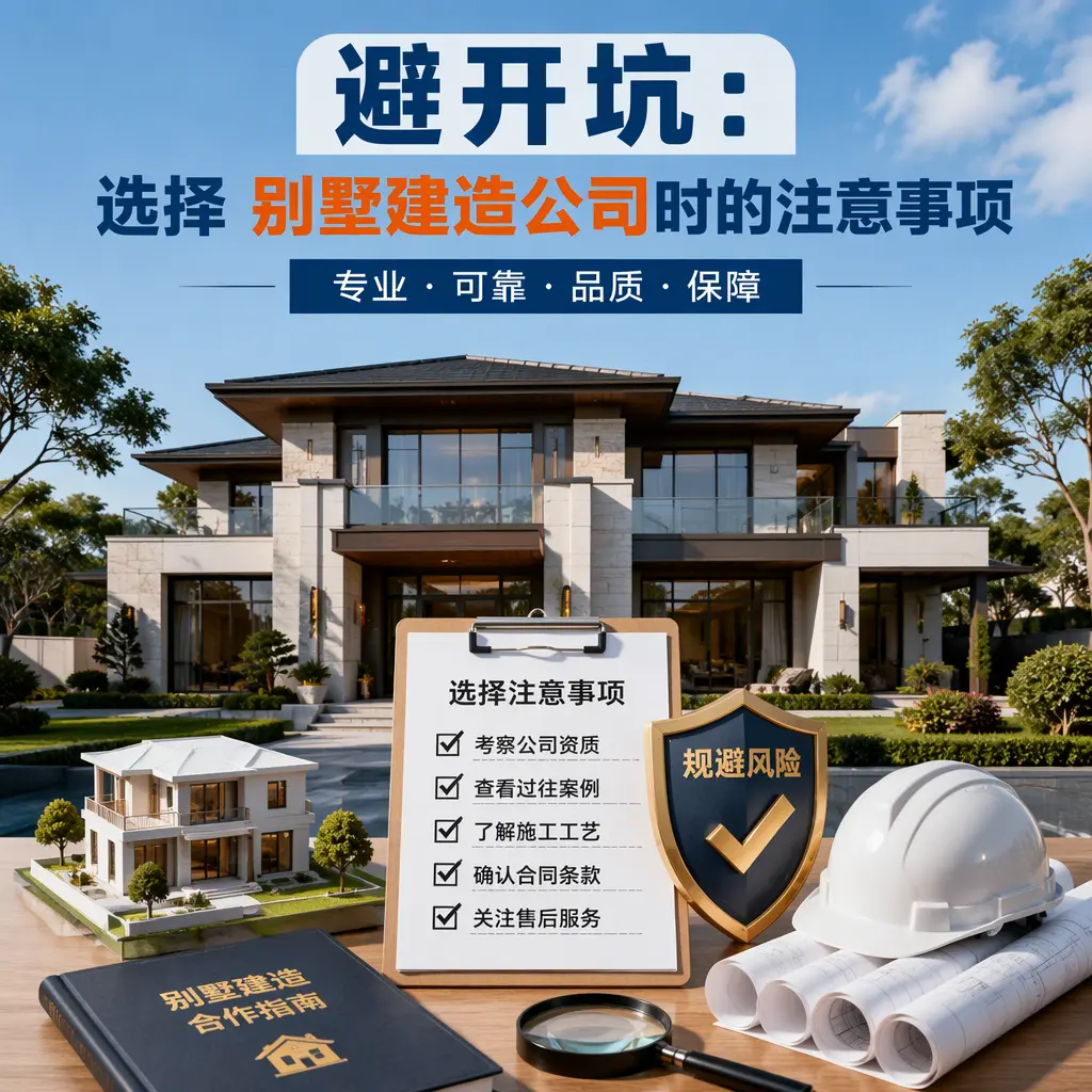 避开坑:选择 湖南 别墅建造公司时的注意事项