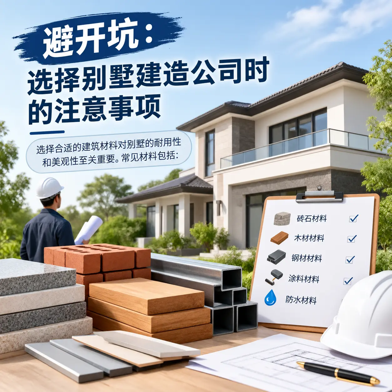 避开坑:选择 湖南 别墅建造公司时的注意事项