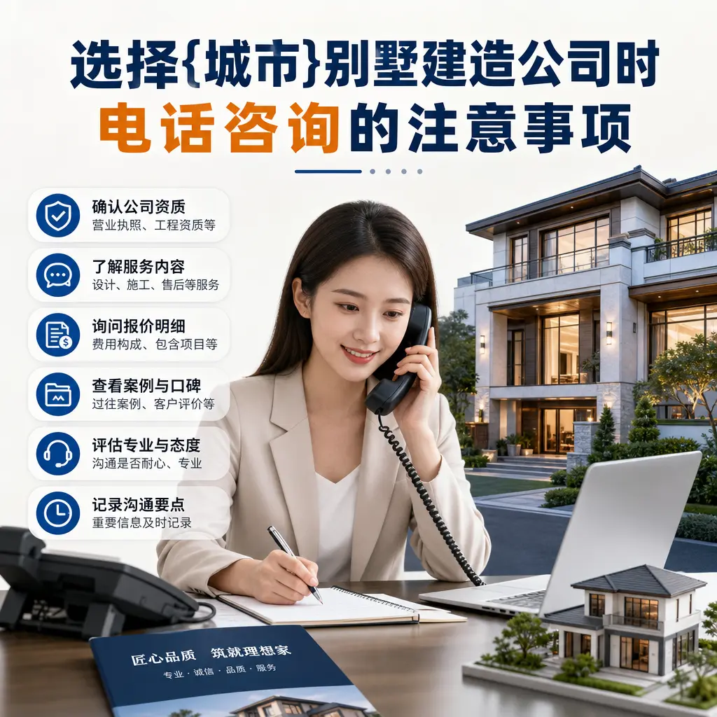 选择湖南别墅建造公司时，电话咨询的注意事项