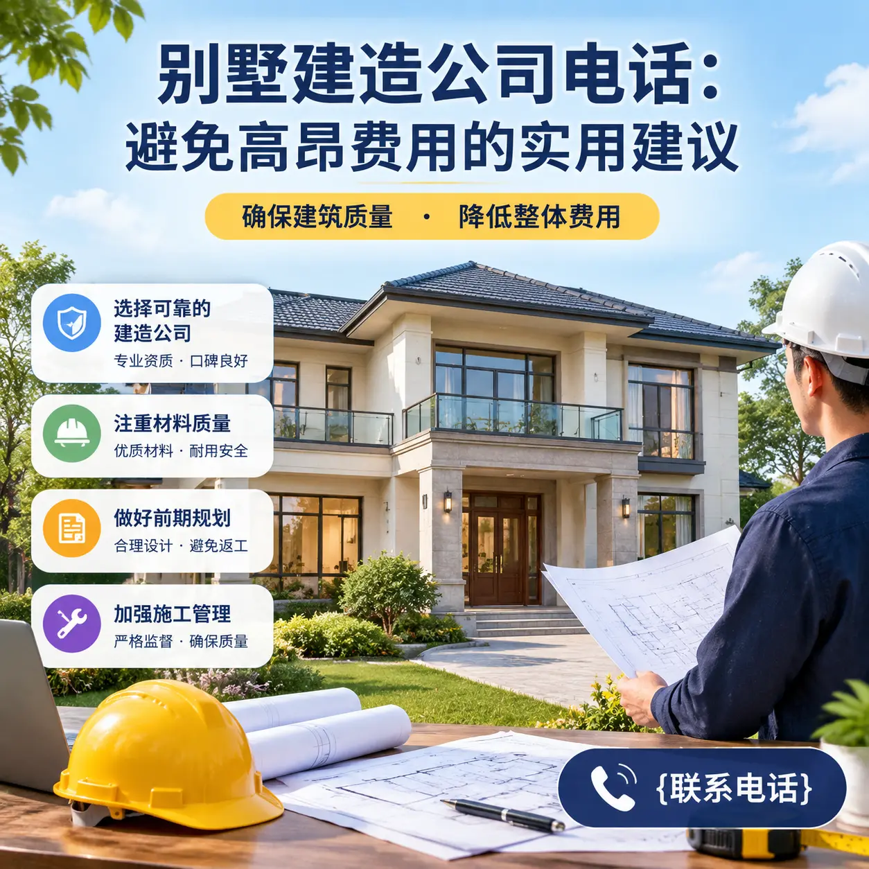 湖南别墅建造公司电话:避免高昂费用的实用建议