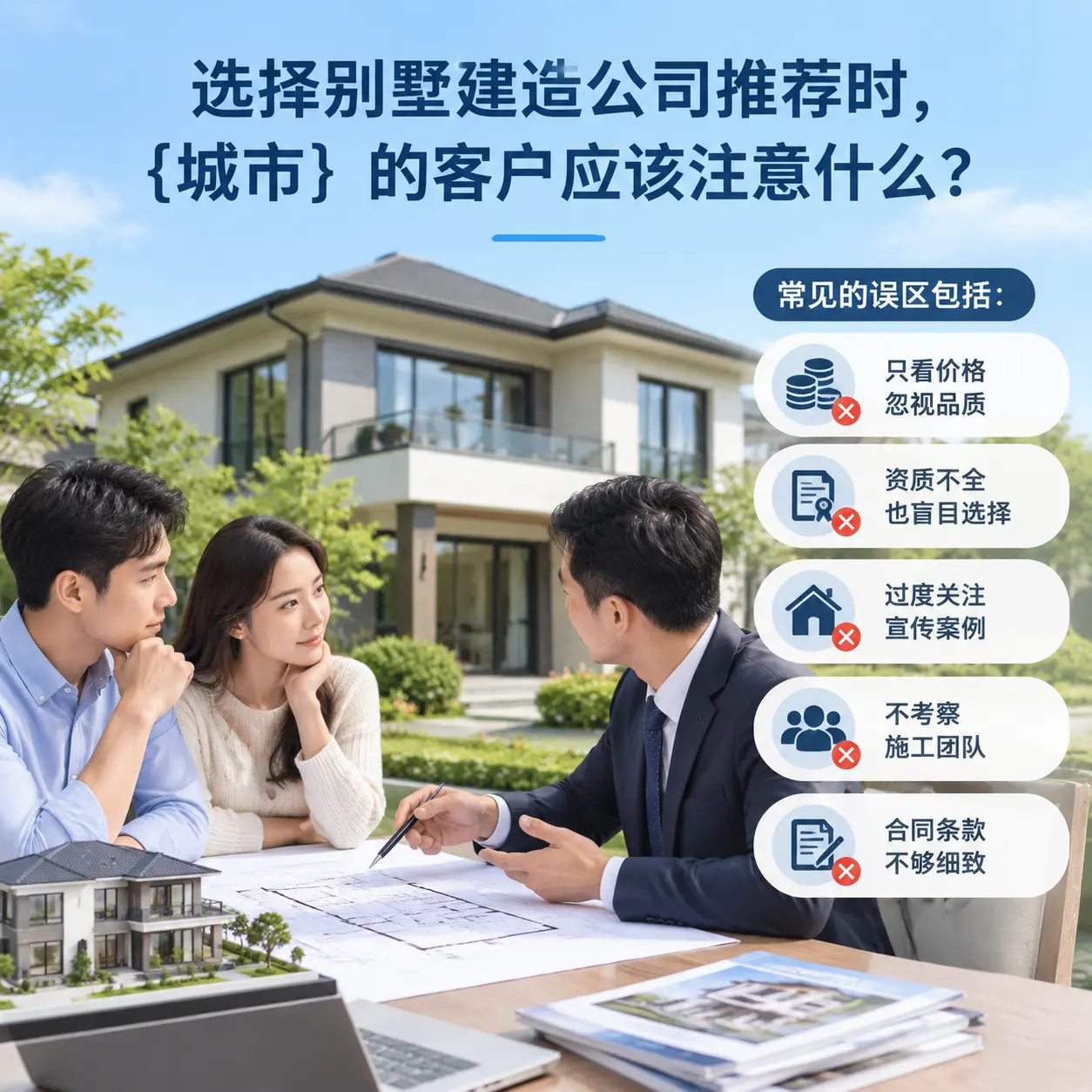 选择别墅建造公司推荐时,湖南 的客户应该注意什么?