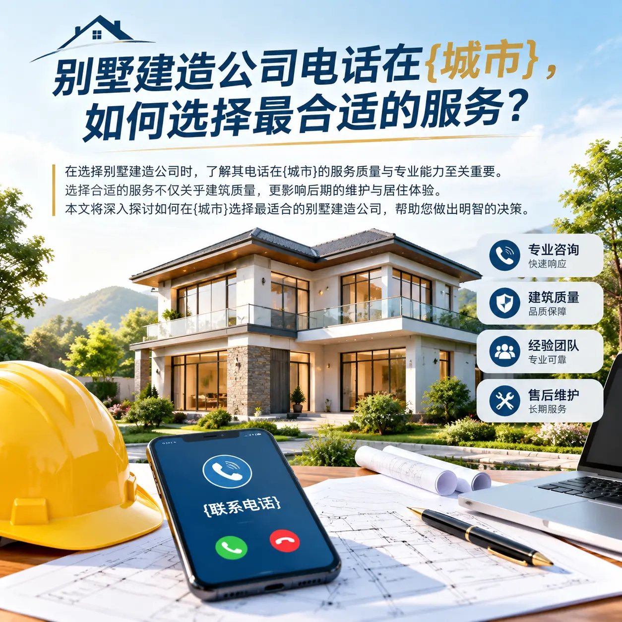 别墅建造公司电话在湖南，如何选择最合适的服务？