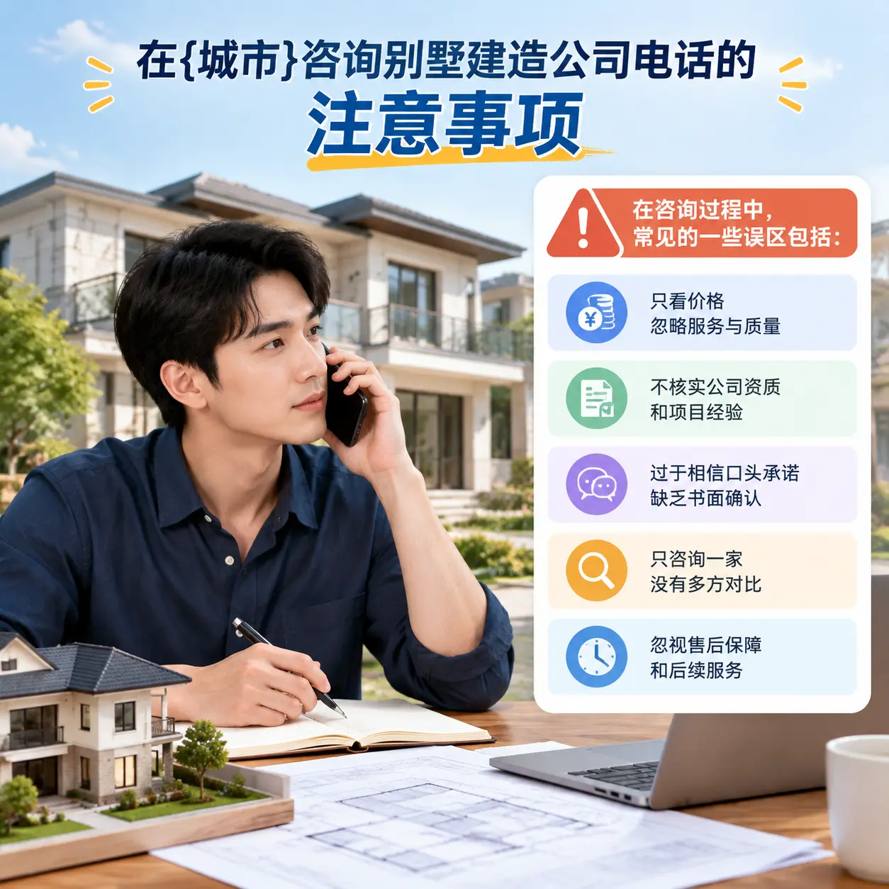 在湖南咨询别墅建造公司电话的注意事项