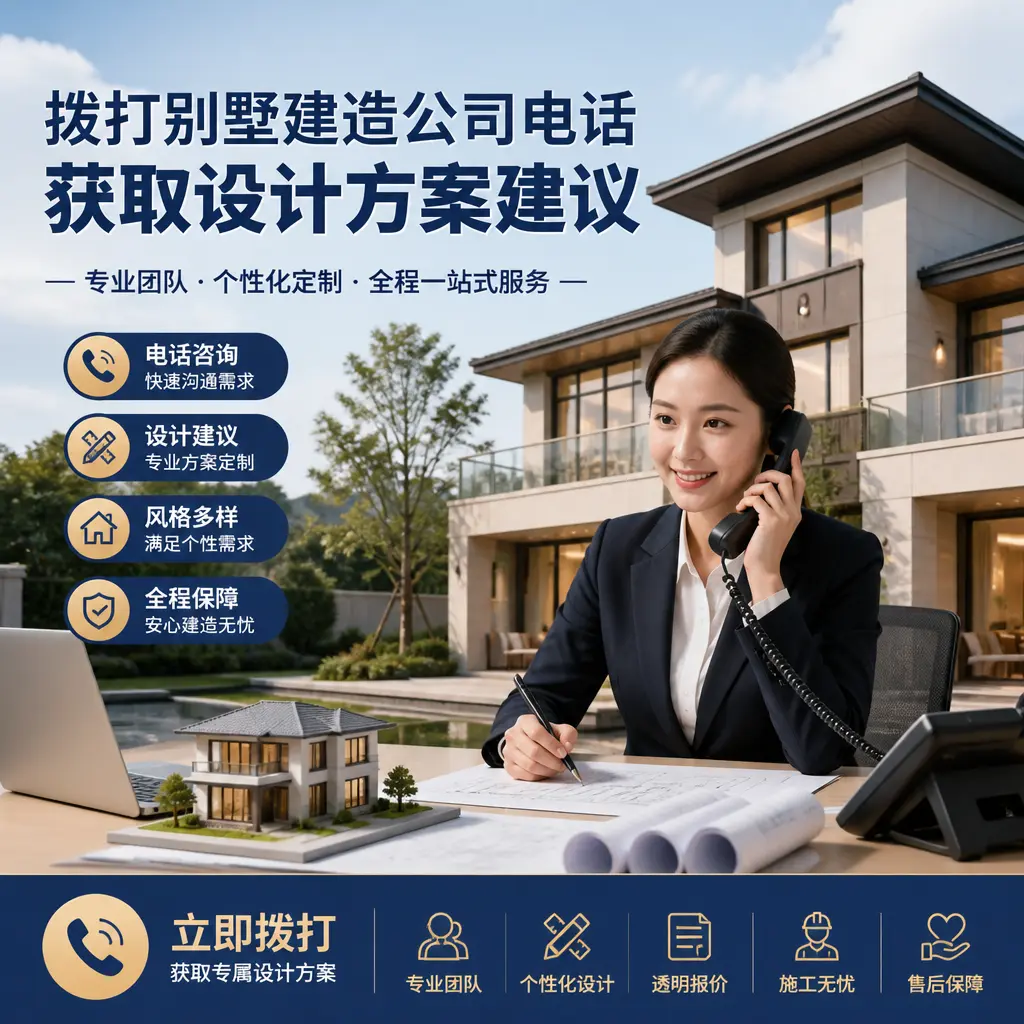 拨打湖南别墅建造公司电话，获取设计方案建议