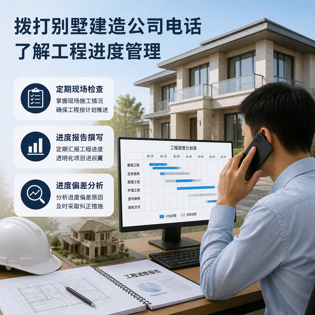 拨打湖南别墅建造公司电话，了解工程进度管理