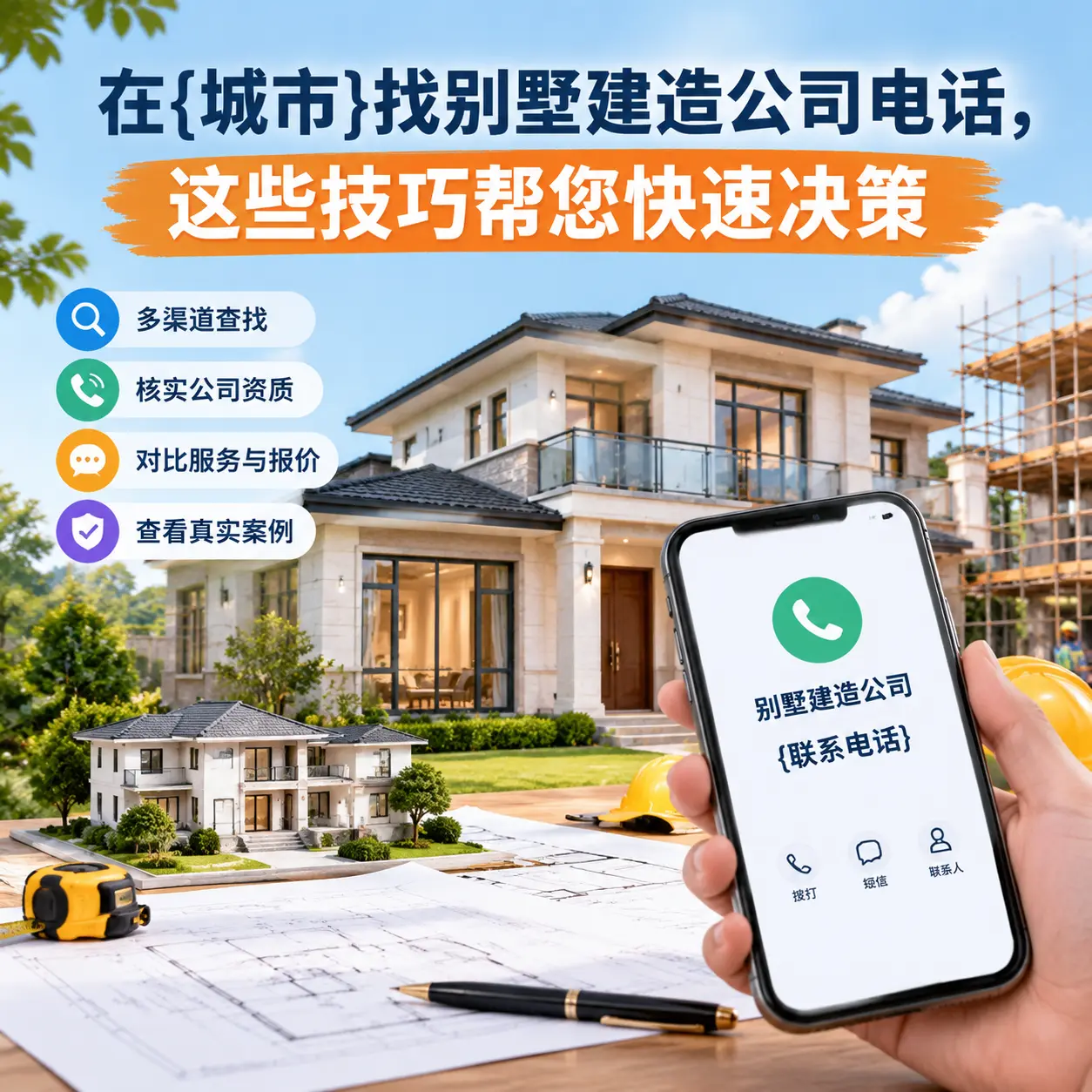 在湖南找别墅建造公司电话,这些技巧帮您快速决策