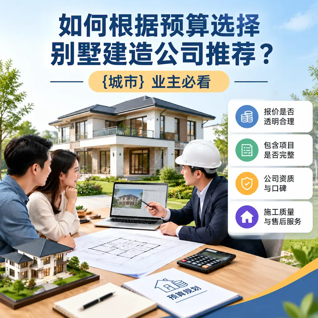 如何根据预算选择别墅建造公司推荐？ 湖南 业主必看
