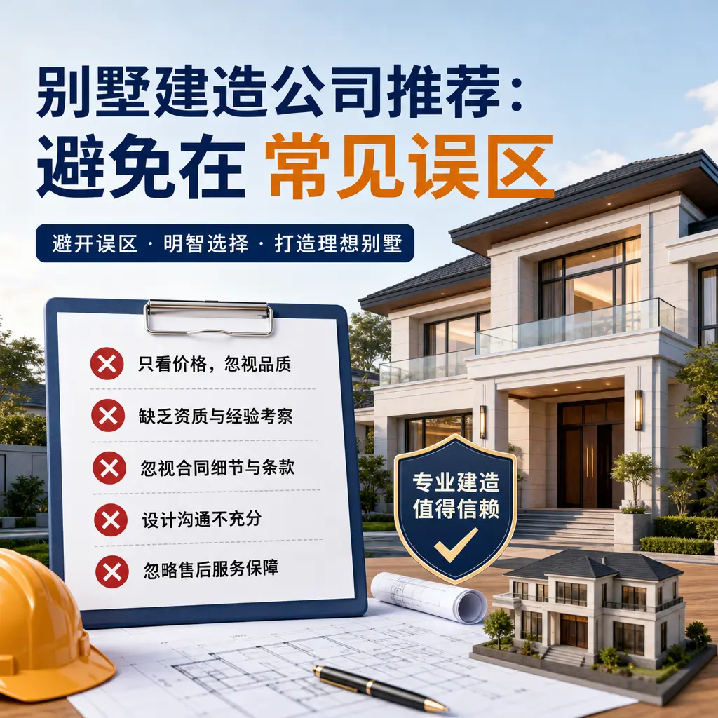 别墅建造公司推荐:避免在 湖南 的常见误区