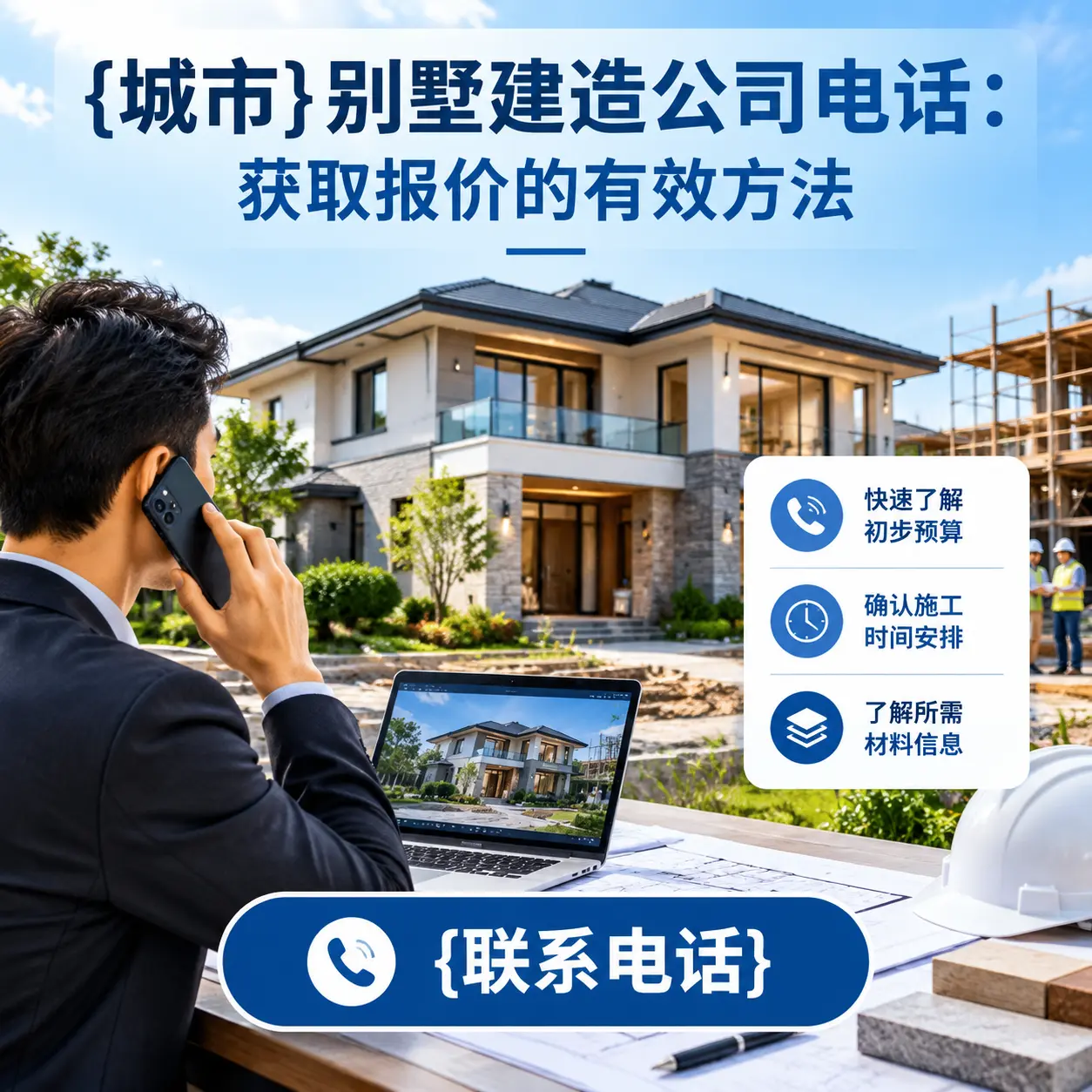 湖南别墅建造公司电话:获取报价的有效方法