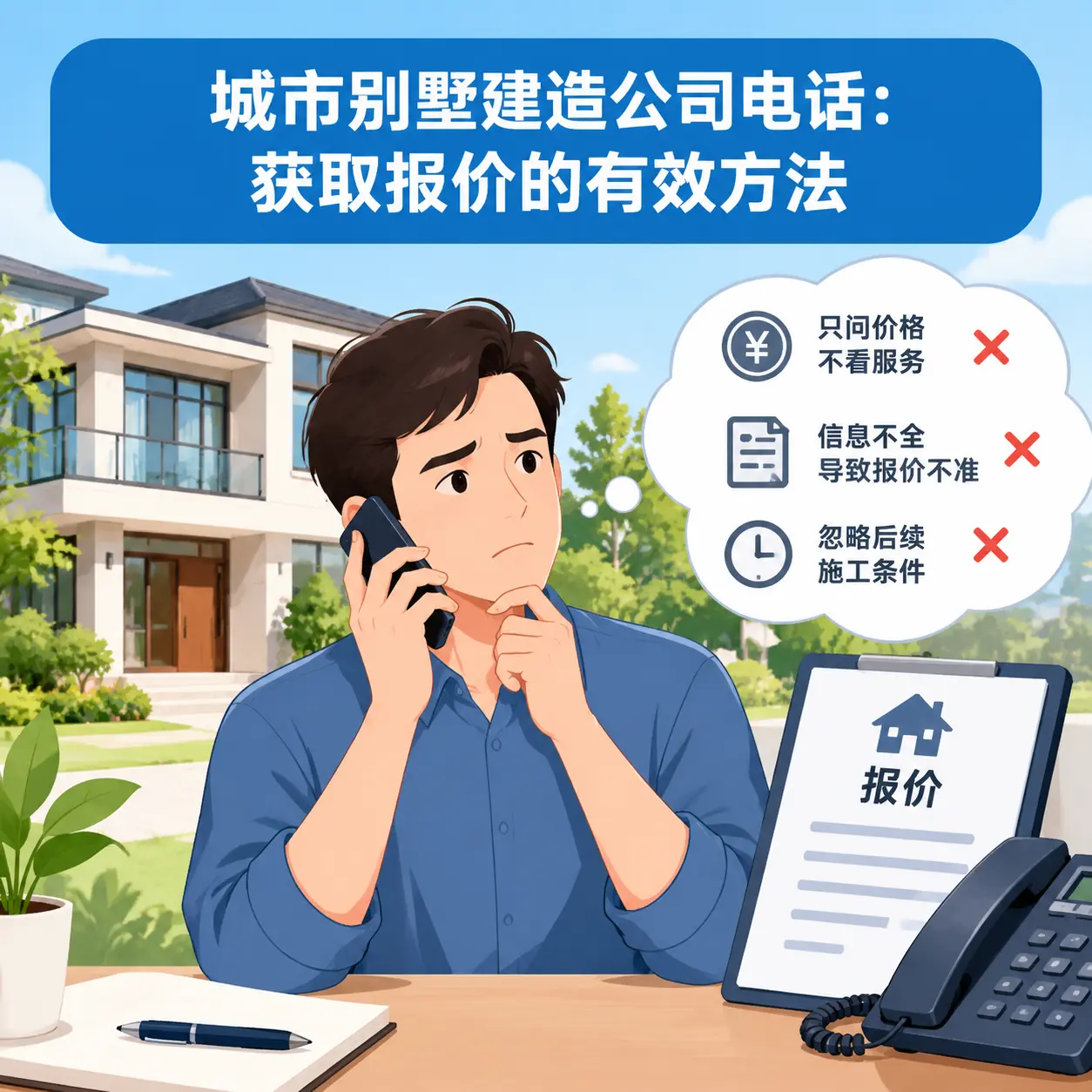 湖南别墅建造公司电话:获取报价的有效方法