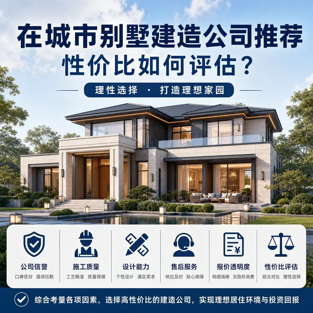 在 湖南 别墅建造公司推荐,性价比如何评估?