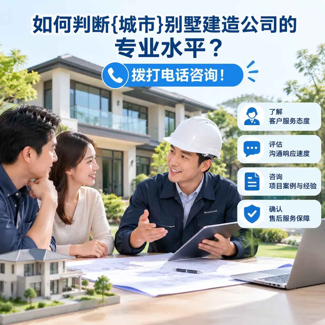 如何判断湖南别墅建造公司的专业水平？拨打电话咨询！